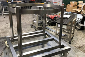 Stainless Steel Drum Trolley